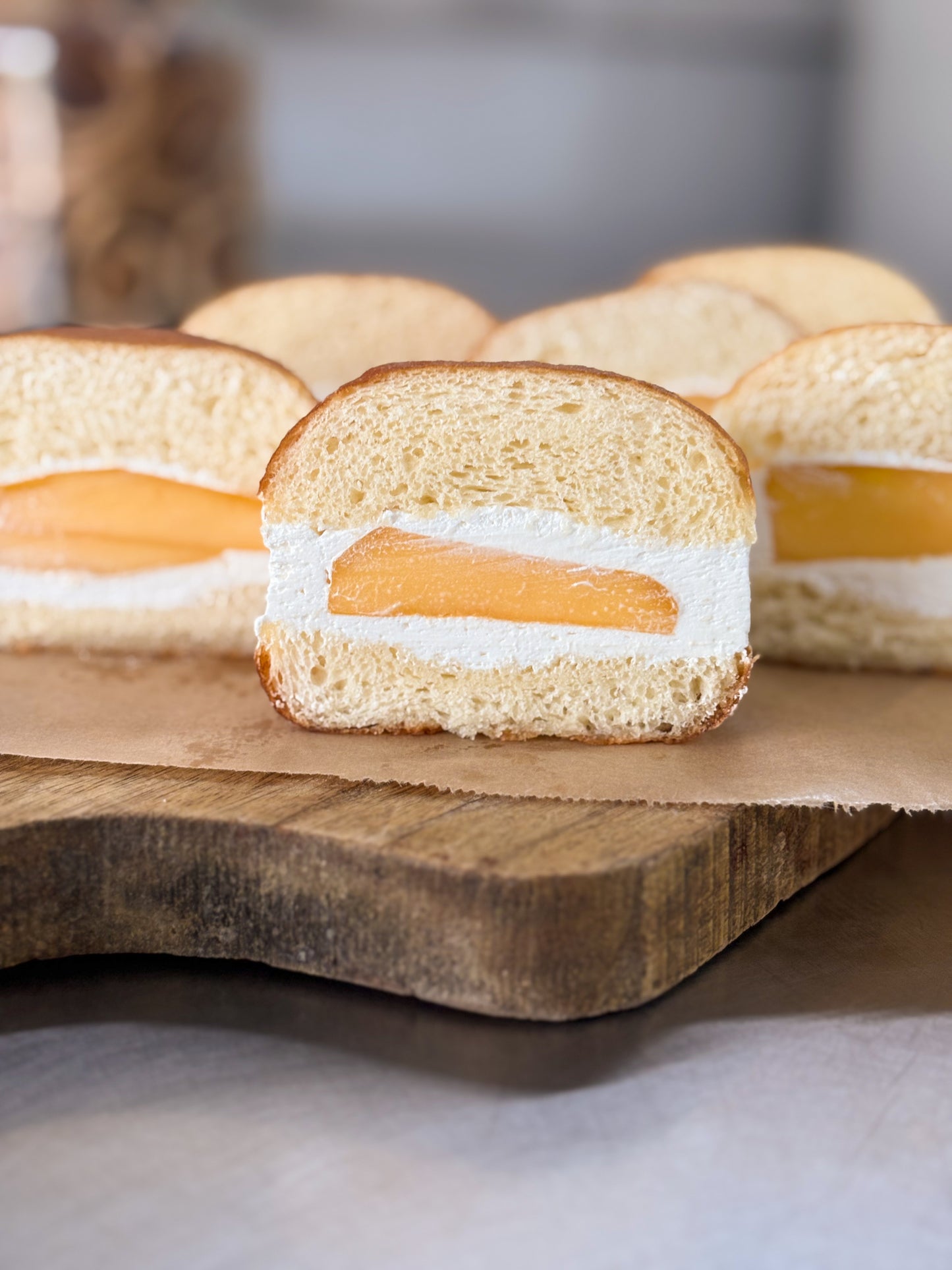 Mango & Cream Bomboloni