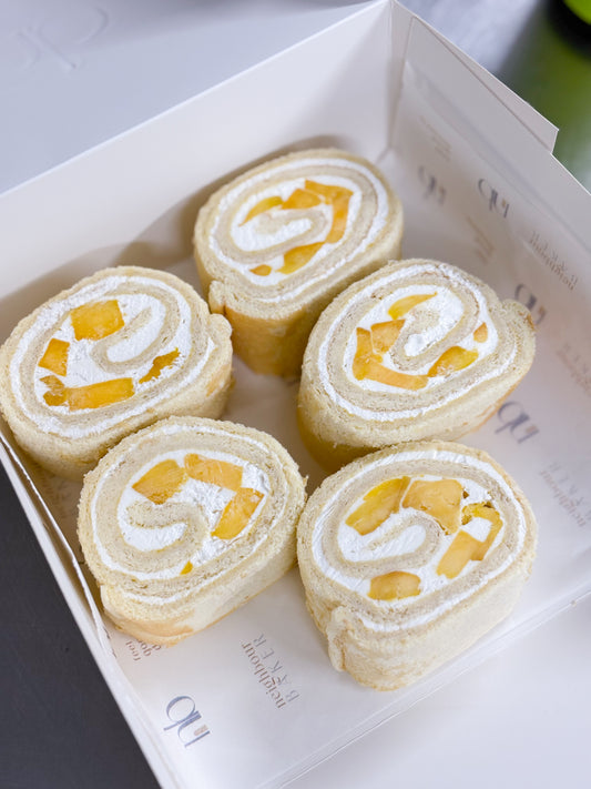 Mango Swiss Roll (single slice)